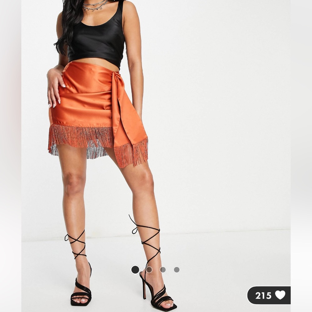Fringe skirt